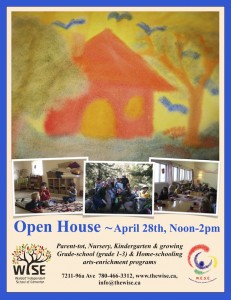 WISE Open House Poster