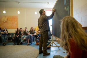 Michael’s workshop